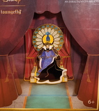 Loungefly Disney Evil Queen Throne Layered Glitter Limited Edition 3" Pin