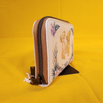 The Lion King Simba & Nala Floral Zip Wallet