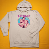 The Golden Girls Pull Over Hoodie Beige Sweatshirt Stay Golden Graphic Medium