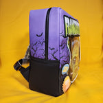 Loungefly Universal Monsters Frankenstein Mask Glow Mini Backpack With Coin Bag