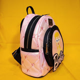 Barbie Iridescent the Original Barbie 1959 Quilted Pink Mini Backpack