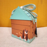 I Heart Disney Dogs Dog House Triple Lenticular Figural Crossbody Bag