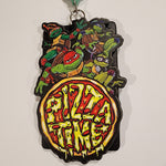 Teenage Mutant Ninja Turtles Pizza Time Group Lanyard ID Holder