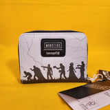 Loungefly Universal Monsters Glow-In-The-Dark Zip Around Wallet Halloween