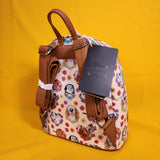 Loungefly Disney Dogs Floral Portaits Hearts AOP Mini Backpack