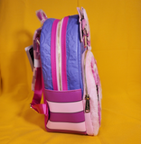 Loungefly Disney Alice in Wonderland Cheshire Cat Fuzzy Pink Mini Backpack