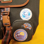 Loungefly Peanuts Snoopy Beagle Scout Canvas Patches Sak Mini Backpack