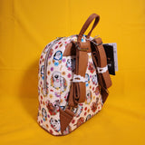 Loungefly Disney Dogs Floral Portaits Hearts AOP Mini Backpack