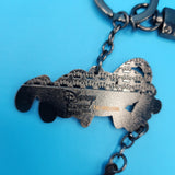 A Goofy Movie Goofy Fishing Dangling Keychain Charm