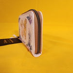The Lion King Simba & Nala Floral Zip Wallet