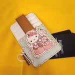 Loungefly Sanrio Hello Kitty Tiny Chum Camping Sing Along Cardholder Wallet