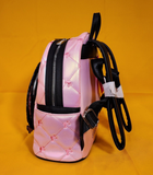 Barbie Iridescent the Original Barbie 1959 Quilted Pink Mini Backpack