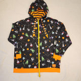 NBC Christmas Tree String Ornaments Unisex Hoodie Size XLarge