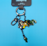 A Goofy Movie Goofy Fishing Dangling Keychain Charm