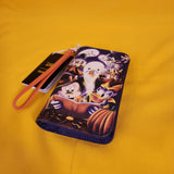 Loungefly Disney Mickey & Friends Halloween Ghost Story Tech Wallet Wristlet