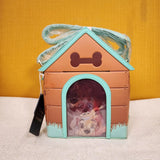 I Heart Disney Dogs Dog House Triple Lenticular Figural Crossbody Bag