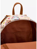 Loungefly Disney Dogs Floral Portaits Hearts AOP Mini Backpack