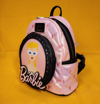 Barbie Iridescent the Original Barbie 1959 Quilted Pink Mini Backpack