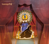 Loungefly Disney Evil Queen Throne Layered Glitter Limited Edition 3" Pin
