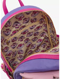 Loungefly Disney Alice in Wonderland Cheshire Cat Fuzzy Pink Mini Backpack