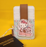 Loungefly Sanrio Hello Kitty Tiny Chum Camping Sing Along Cardholder Wallet