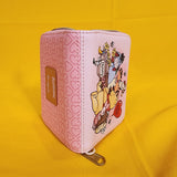 Loungefly Disney Winnie The Pooh ad Friends Valentine's Day Heart Zip Wallet
