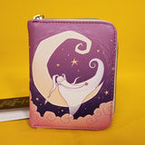 Loungefly The Nightmare Before Christmas Zero Moon Sleepy Zip Around Wallet