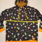 NBC Christmas Tree String Ornaments Unisex Hoodie Size XLarge