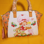 Strawberry Shortcake & Friends Birthday Cake Satchel Handbag