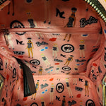 Barbie Iridescent the Original Barbie 1959 Quilted Pink Mini Backpack