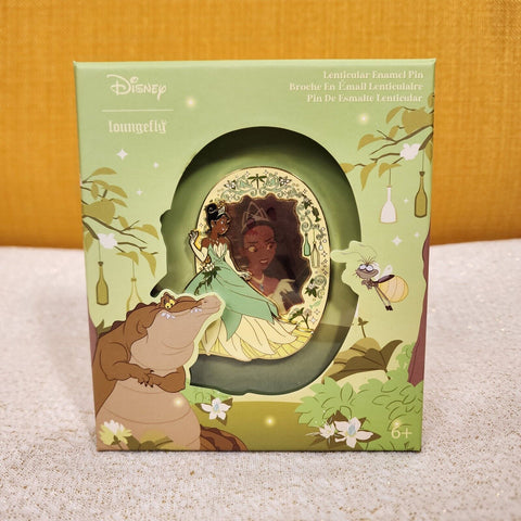 Princess and the Frog Tiana Lenticular LE 3" Enamel Pin