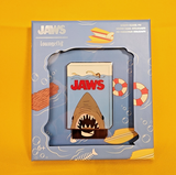 Loungefly Jaws VHS Movie Tape LE 3" Sliding Enamel Pin Horror Movie