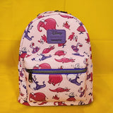 Loungefly Disney The Sword In The Stone Madam Mim AOP Pink Mini Backpack