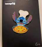 Lilo and Stitch Chef Stitch Pineapple Pizza Enamel Pin