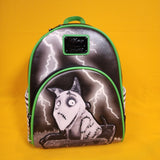 Loungefly Disney Frankenweenie Sparky Glow in Dark Halloween Mini Backpack