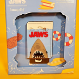 Loungefly Jaws VHS Movie Tape LE 3" Sliding Enamel Pin Horror Movie