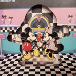 Mickey Minnie Jukebox Music 50s Dinner Moving LE 3" Pin