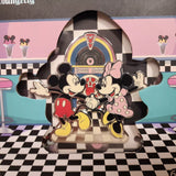 Mickey Minnie Jukebox Music 50s Dinner Moving LE 3" Pin