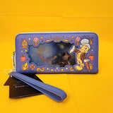 Pinocchio Blue Fairy Lenticular Movie Scene Wristlet Wallet