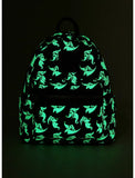 Loungefly Disney NBC ZERO Purple AOP GIow-in-the-Dark Mini Backpack