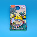 Rugrats Angelica Pickles Sunglasses Heart Enamel Pin