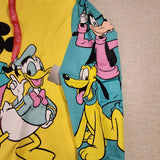 Disney 100 Mickey & Friends Classic Color Block Hoodie Unisex 2XL
