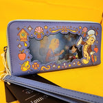 Pinocchio Blue Fairy Lenticular Movie Scene Wristlet Wallet