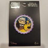 Pixar UP Carl and Dug Grape Soda Cap Portrait Enamel Pin