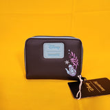 Loungefly Disney Alice In Wonderland Winter Drawing Rabbit Clock Zip Wallet