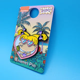 Rugrats Angelica Pickles Sunglasses Heart Enamel Pin