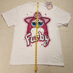 Furby Air Brush Pink 90s Toy TShirt Dress Oversized Shirt Small