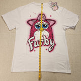 Furby Air Brush Pink 90s Toy TShirt Dress Oversized Shirt Small