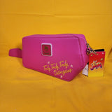 Loungefly Jem and the Holograms Figural Pink Keytar Crossbody Bag