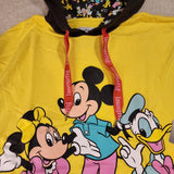 Disney 100 Mickey & Friends Classic Color Block Hoodie Unisex 2XL